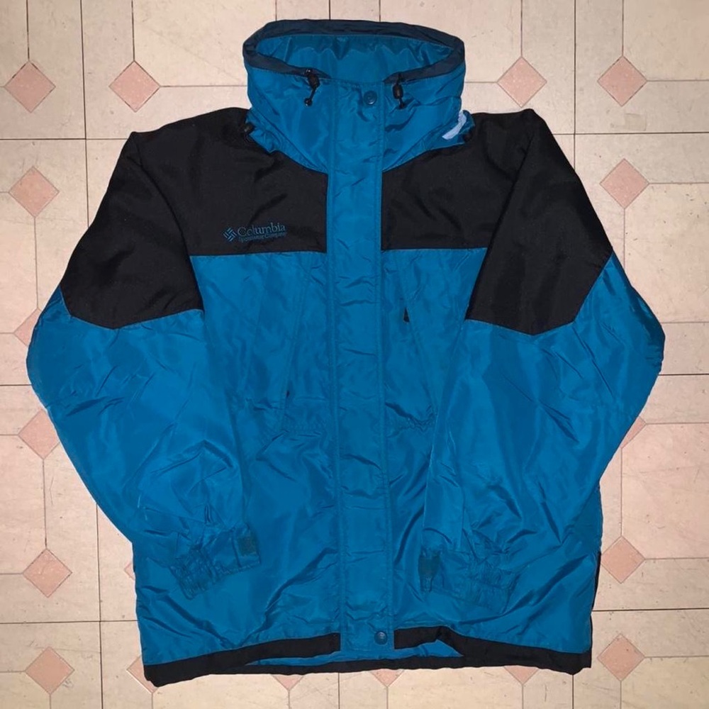 Columbia Blue and Black Jacket